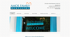 Desktop Screenshot of amosfamilydentistry.com