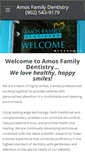 Mobile Screenshot of amosfamilydentistry.com